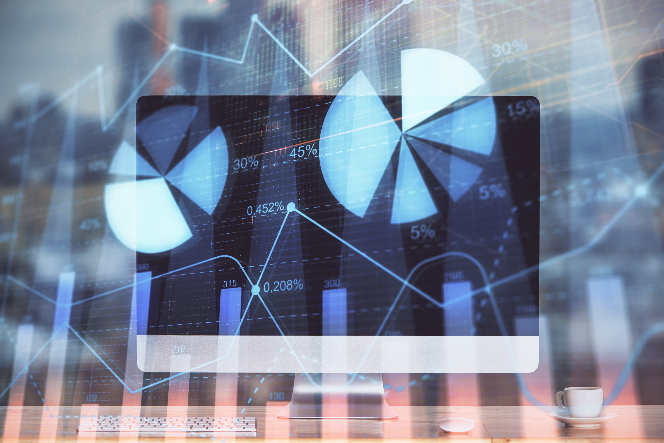 BI et statistiques visuel