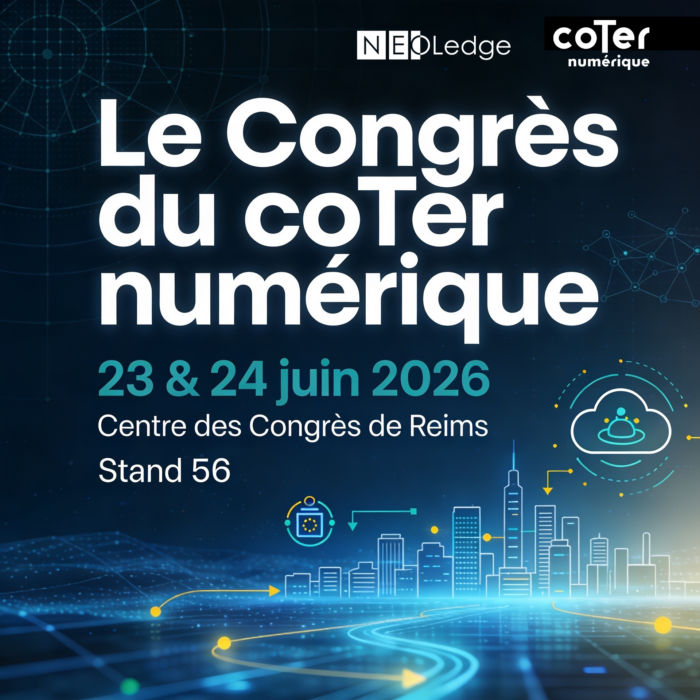 NeoLedge au Congrès du CoTer Numérique 2026