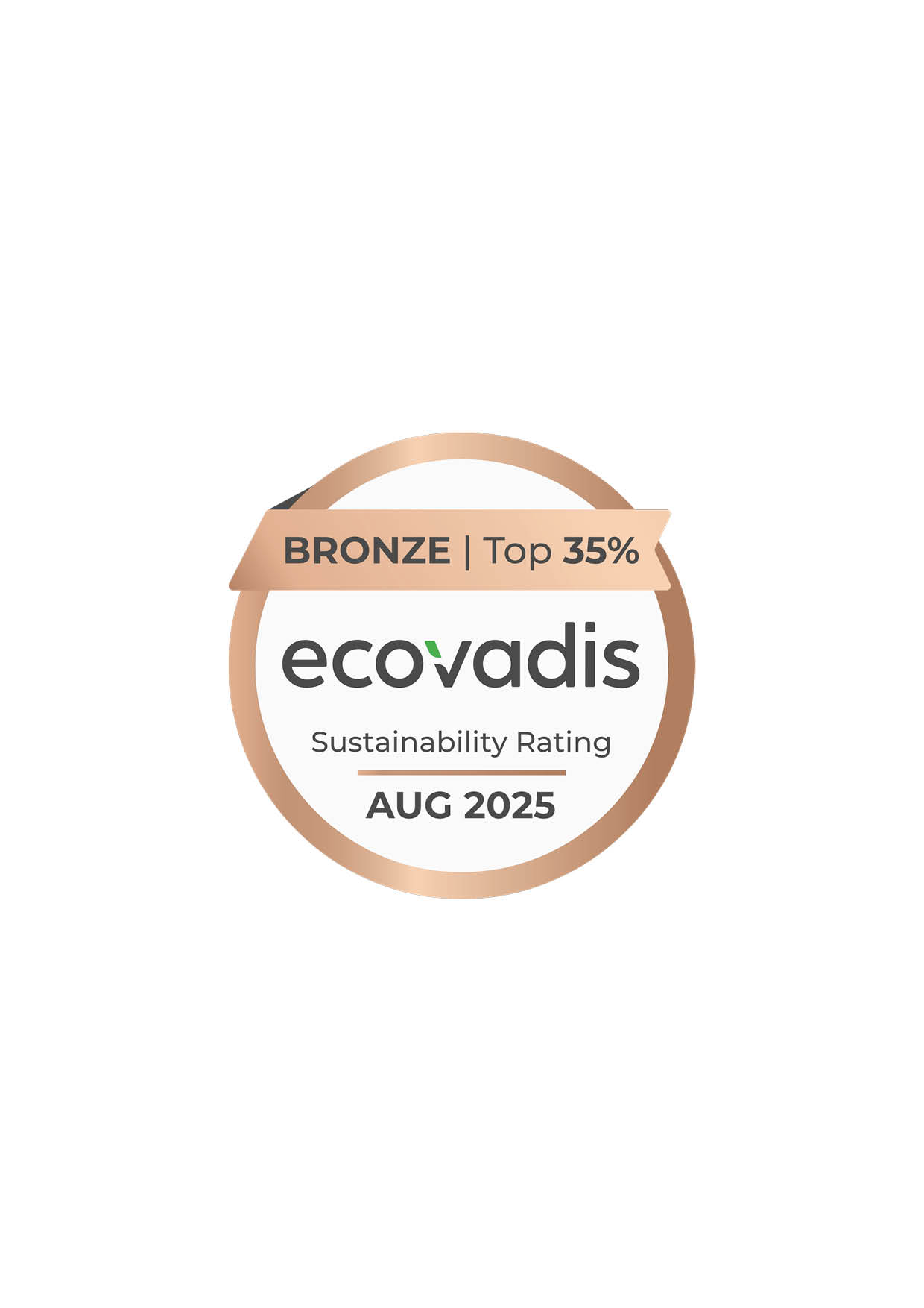 Médaille Bronze Ecovadis