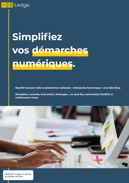 NeoDN Connect — Connectez Démarche Numérique à la GED Elise | NeoLedge